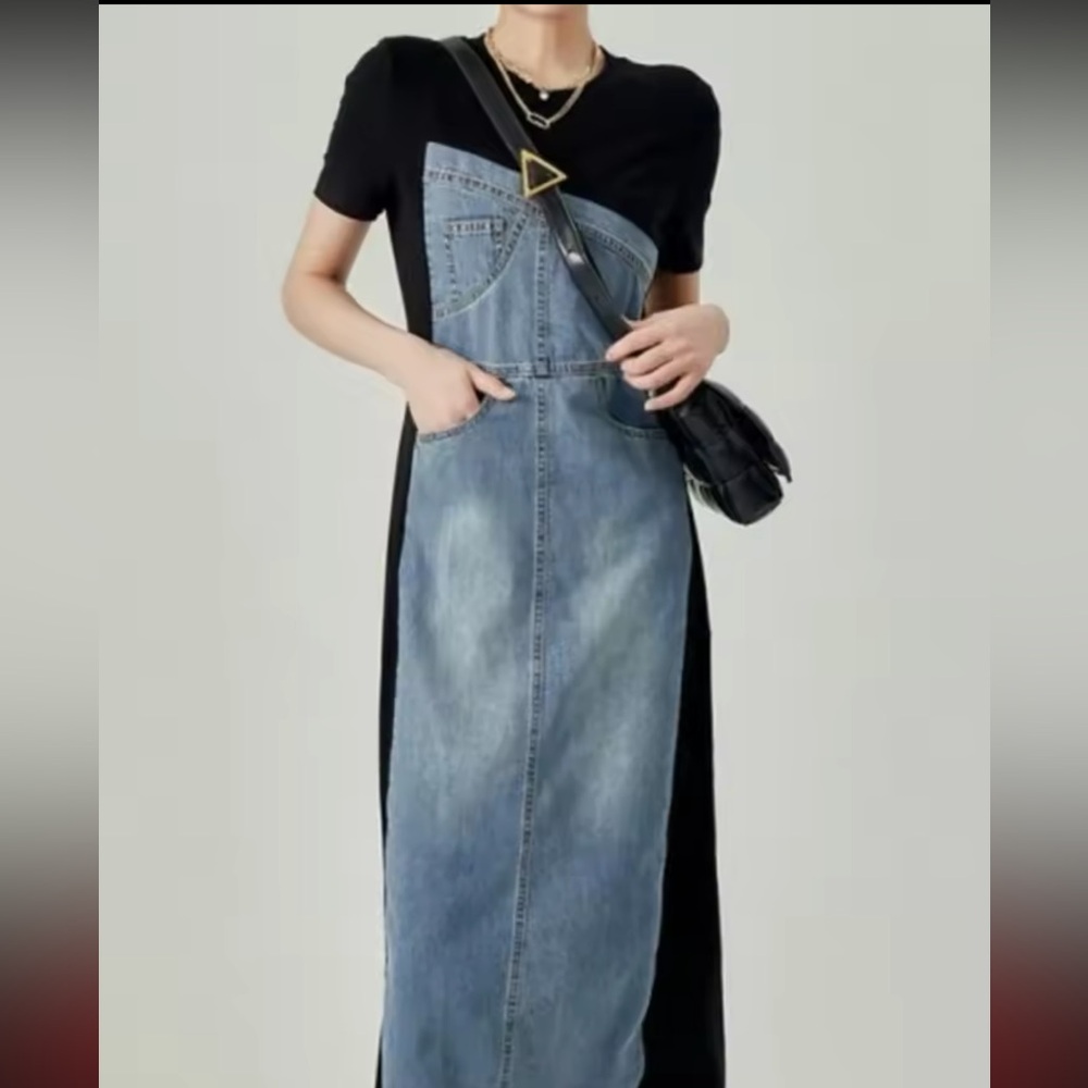Denim dress